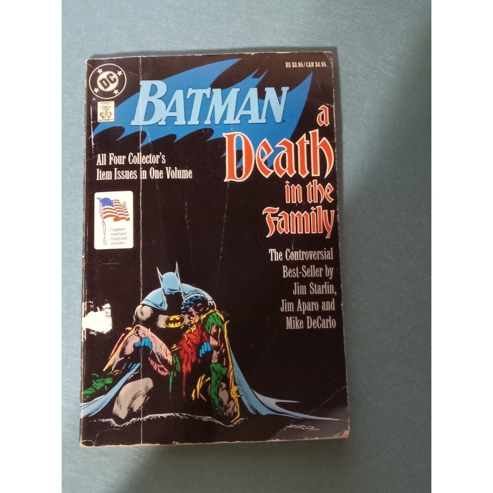 Batman A Death In The Family 1988 comic All 4 Collectors item issues  in 1 Vol